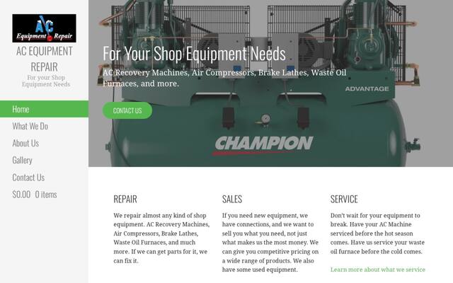 AC Equipment Repair
