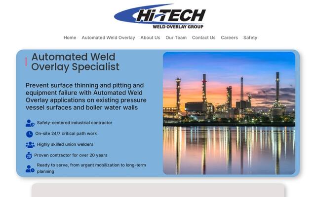 Hi-Tech Weld Overlay