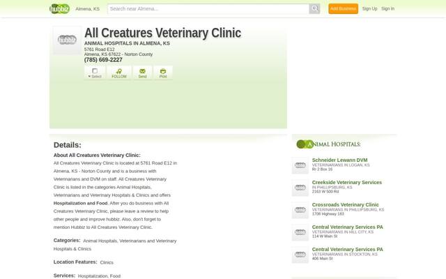 All Creatures Vet Clinic
