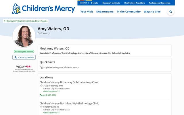 Amy L. Waters OD