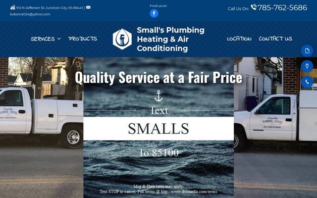 Small's Plumbing Heating & Air Conditioning