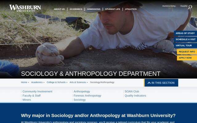 Washburn Sociology and Anthropology Department