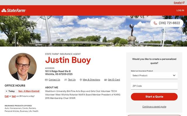 Justin Buoy - State Farm Insurance Agent
