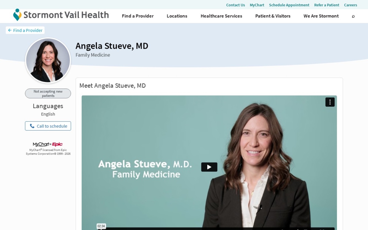 Angela M. Stueve, MD