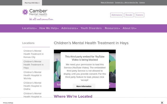 Camber Hays - Children's Mental Health Hospital