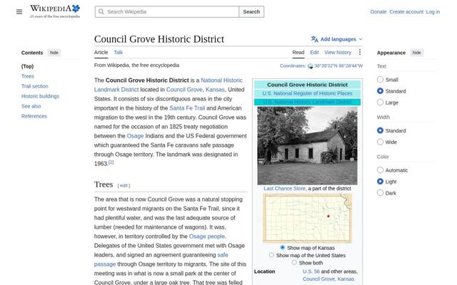 Council Grove Historic District
