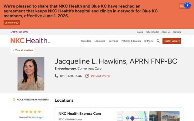 Jacqueline L. Hawkins, FNP-BC