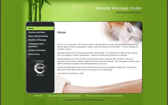 Serenity Massage Studio