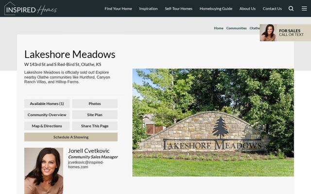 Lakeshore Meadows at Inspired Homes
