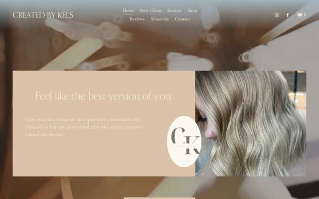 Created by Kels Salon
