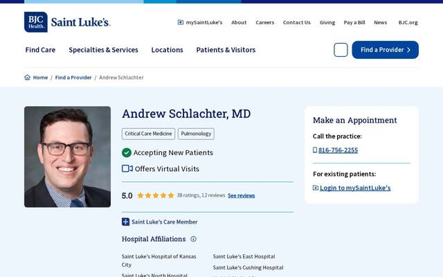 Andrew Brian Schlachter, MD