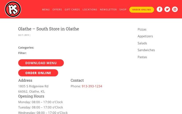 Pizza Shoppe Olathe