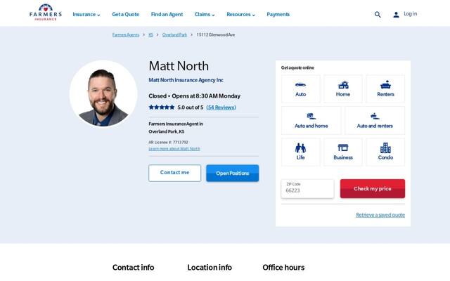 Matt North Insurance Agency, Inc.