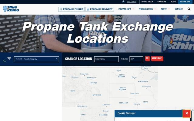 Blue Rhino Propane Exchange