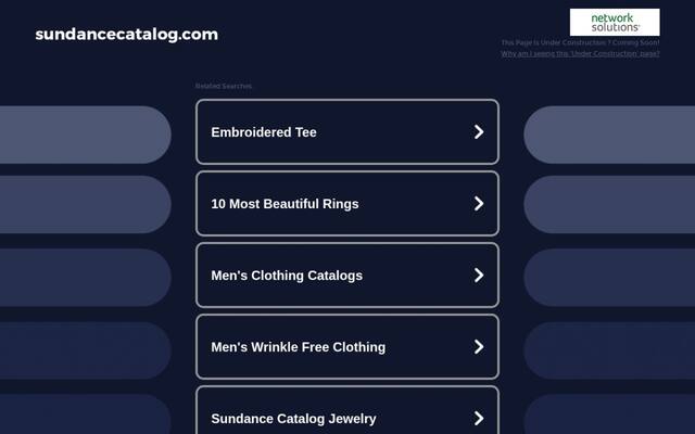 Sundance Catalog