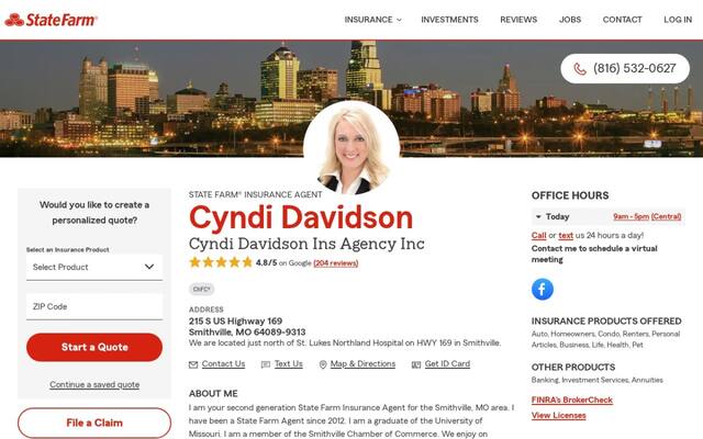 Cyndi Davidson - State Farm