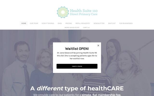 Health Suite 110 Direct Primary Care