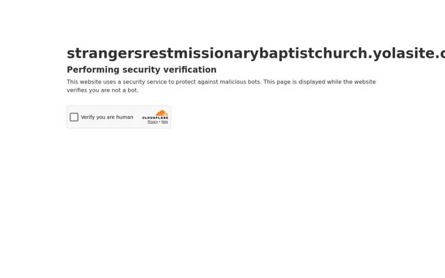 Strangers Rest Baptist Church