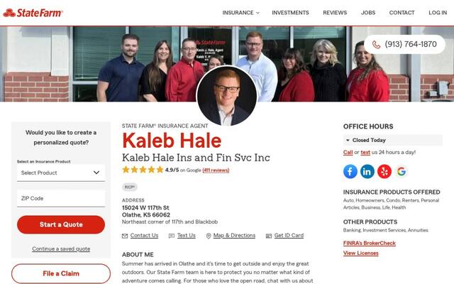 Kevin J Hale - State Farm Insurance Agent