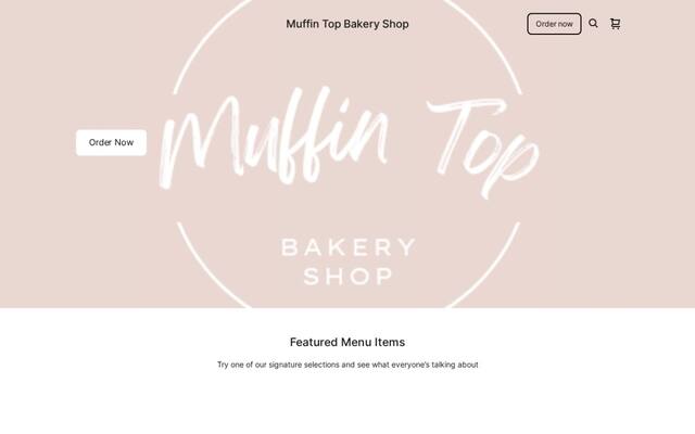 Muffin Top Bakery Shop