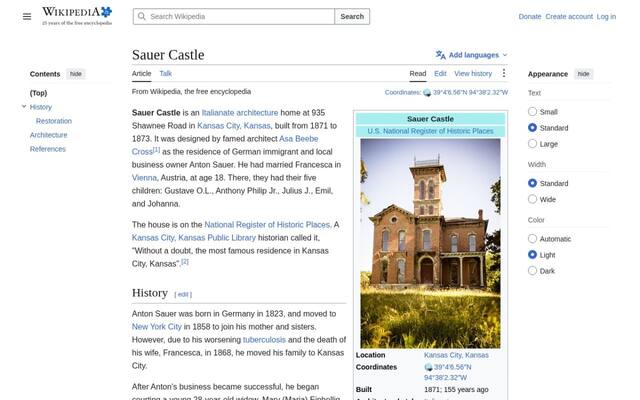 Sauer Castle