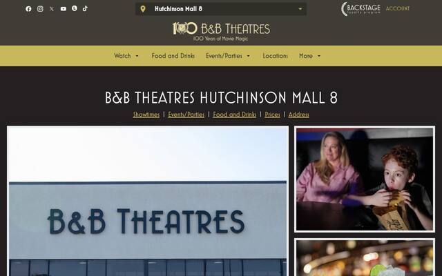 B&B Hutchinson Mall 8