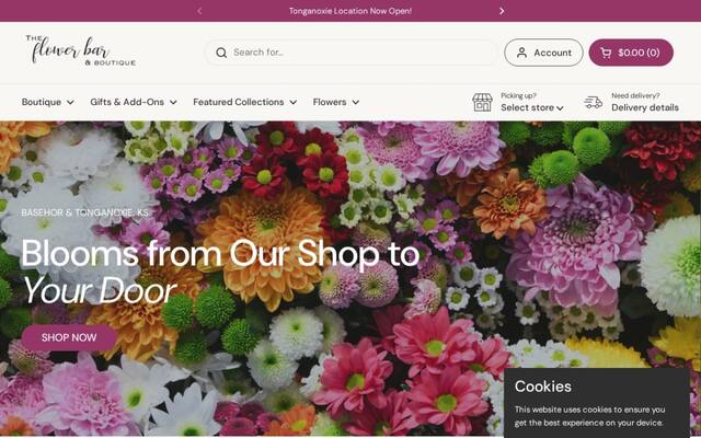 The Flower Bar Design