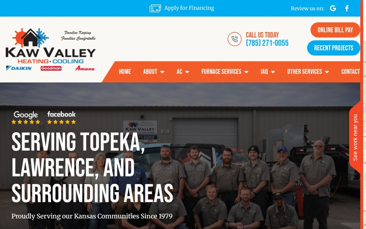 Kaw Valley Heating and Cooling