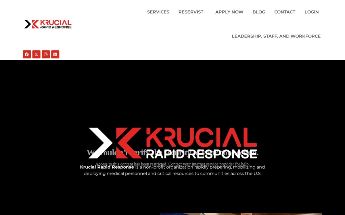 Krucial Rapid Response