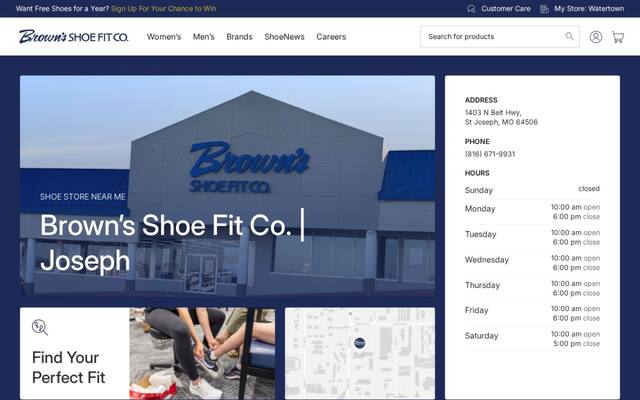 Brown's Shoe Fit Co