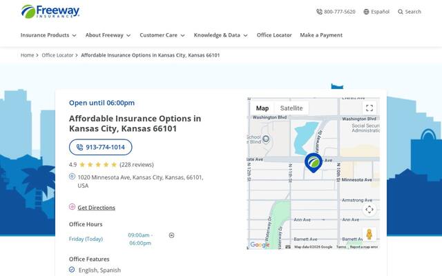 Affordable Insurance Options in Kansas City, Kansas 66101 | Freeway Insurance
