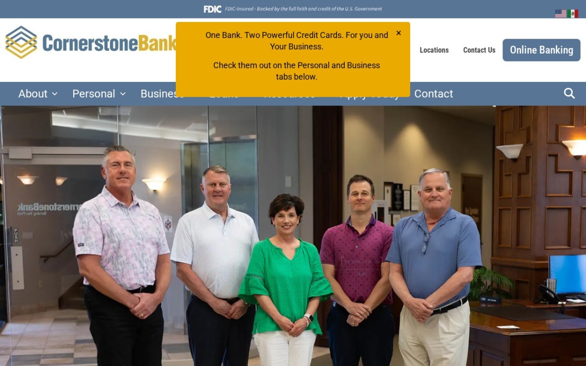 Cornerstone Bank