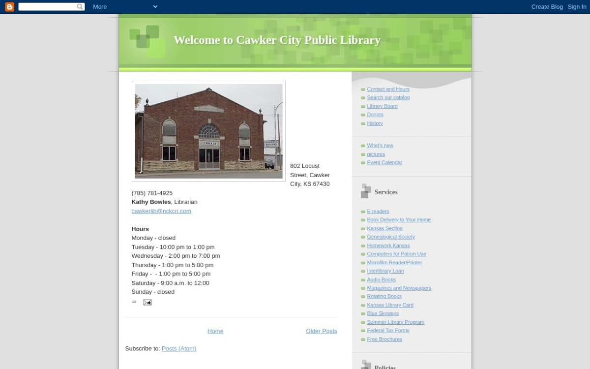 Cawker City Public Library