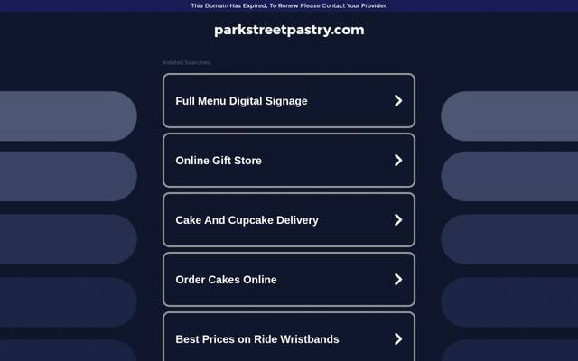 Park Street Pastry