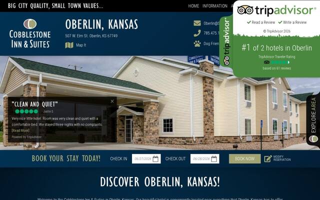 Cobblestone Inn & Suites - Oberlin