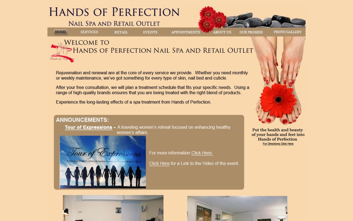 Hands of Perfection Nail Spa & Retail Outlet