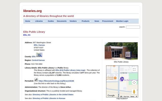 Ellis Public Library