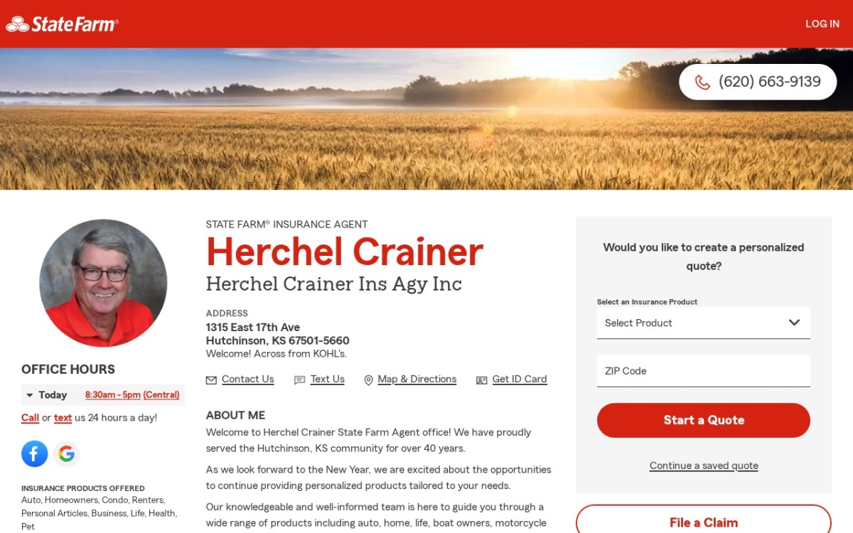 Herchel Crainer - State Farm Insurance Agent