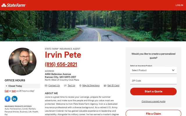 Irvin Pete