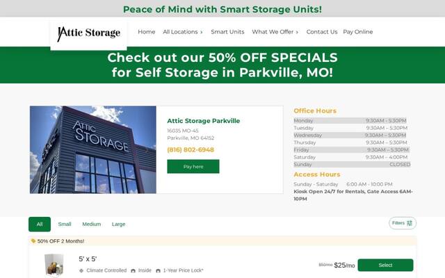 Attic Storage Parkville