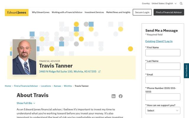 Edward Jones - Financial Advisor: Travis Tanner