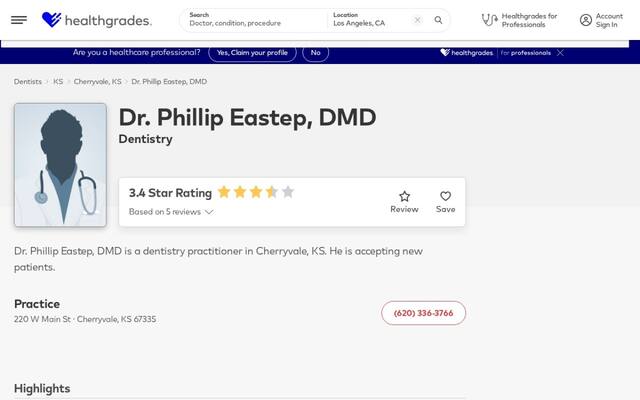 Dr. Eastep