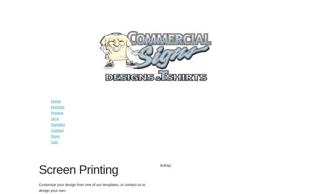 Commercial Signs & T-Shirts