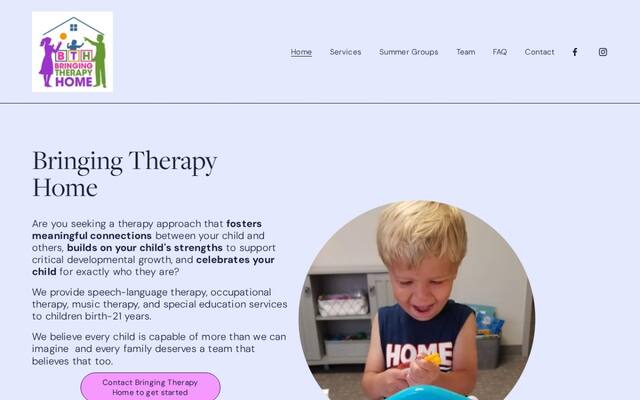 Bringing Therapy Home