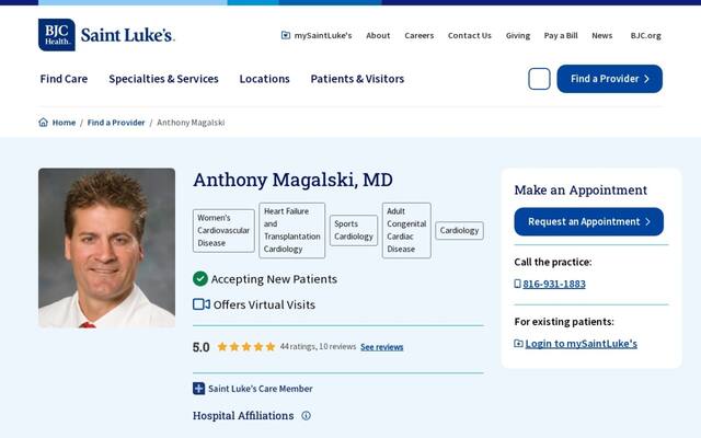 Anthony Magalski, MD