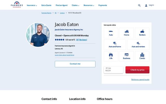 Farmers Insurance - Jacob Eaton