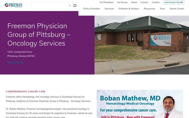Freeman Physician Group of Pittsburg