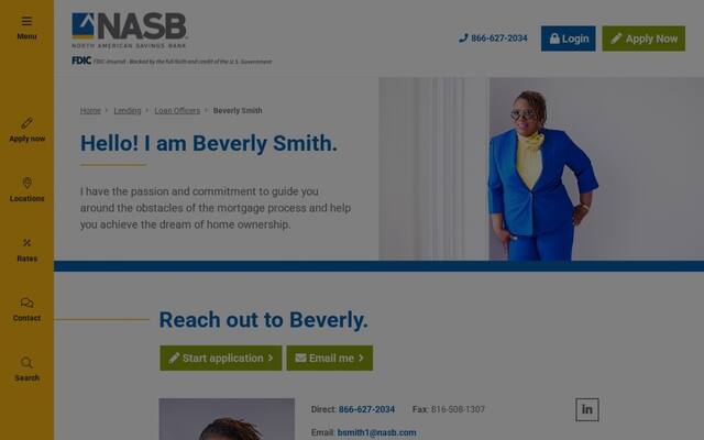 NASB Home Loans - Beverly Smith (NMLS# 544213)