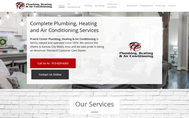 Prairie Center Plumbing, Heating and AC