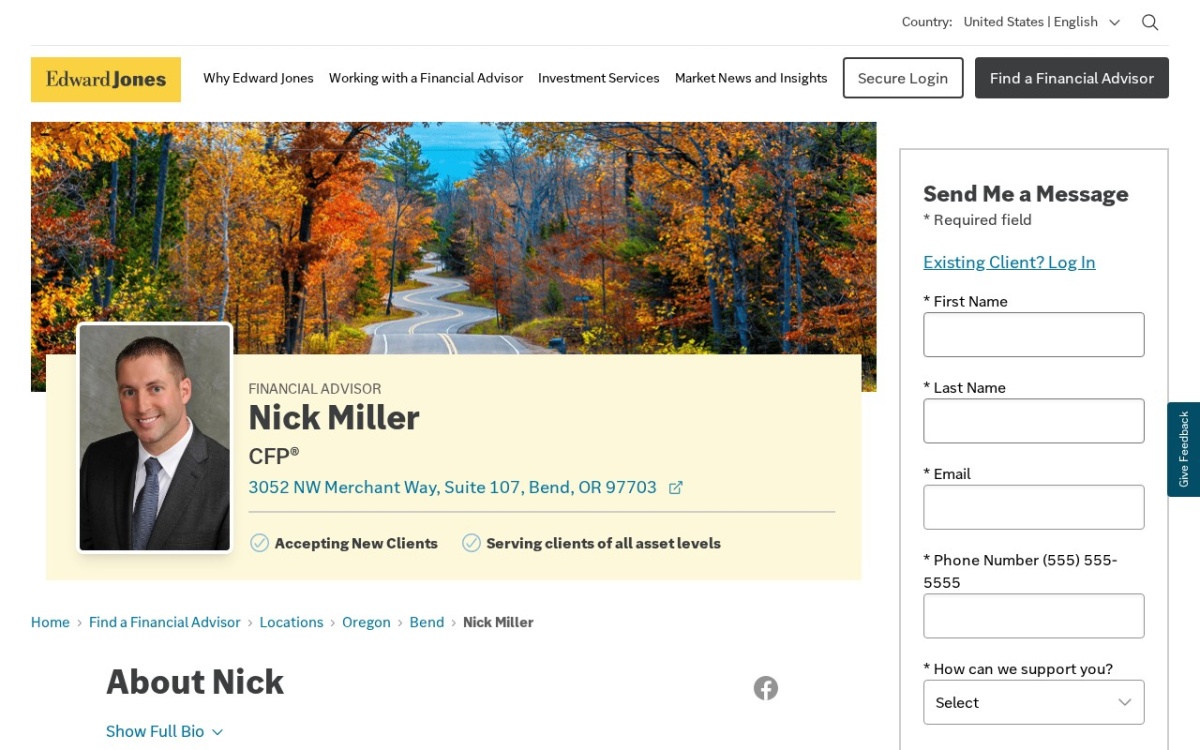 Edward Jones - Financial Advisor: Nick Miller